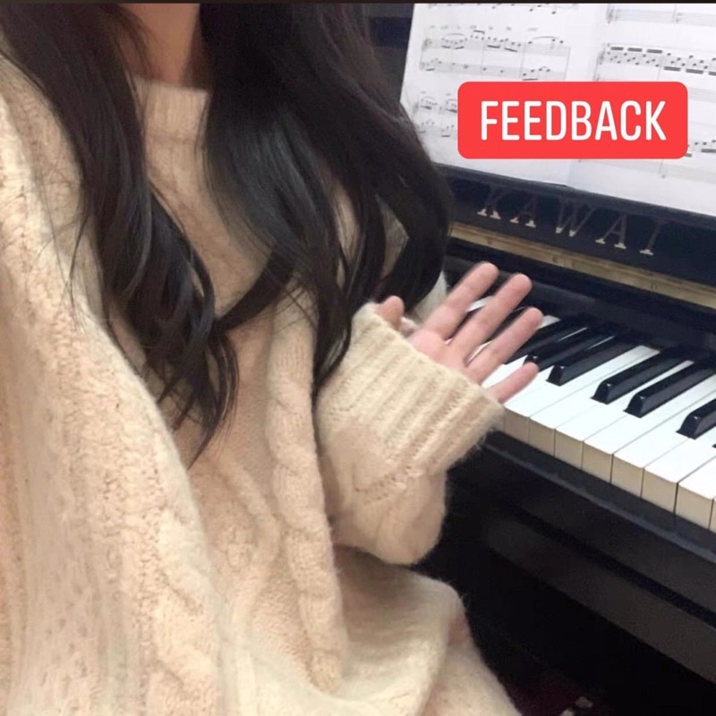 Áo Len Dài Tay Cổ Cao Phong Cách Hàn Quốc Hàng Quảng Châu Siêu Đẹp (Ảnh thật ở cuối) | BigBuy360 - bigbuy360.vn