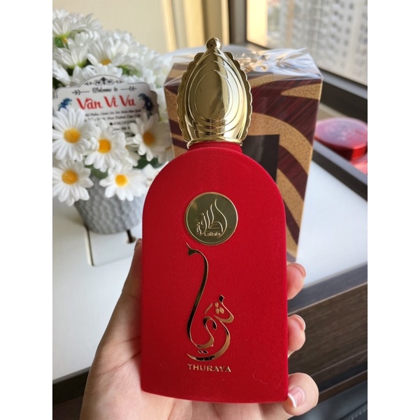 Nước hoa nội địa Dubai Thuraya còn gọi là Nhung đỏ