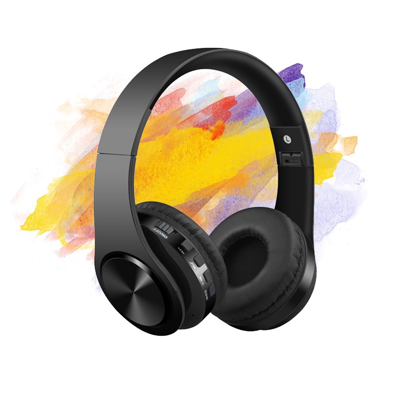 Tai nghe bluetooth GS-H3 chống ồn cao cấp, tai nghe không dây headphone blutooth chụp tai có mic đàm thoại | BigBuy360 - bigbuy360.vn