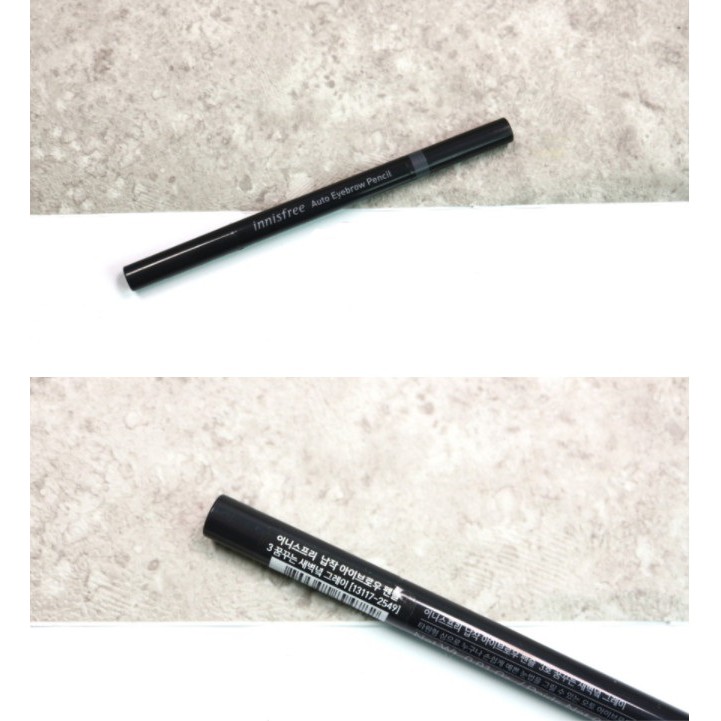 Chì Kẻ Mày 2 Đầu Innisfree Auto Eyebrow Pencil  Đủ Màu Mẫu Mới 2020