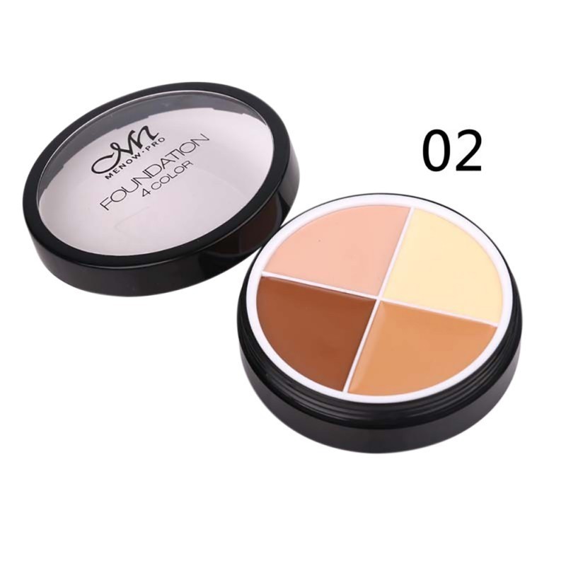 [Hàng mới về] Bảng màu kem nền che khuyết điểm đa năng 4 màu sắc kết hợp | BigBuy360 - bigbuy360.vn