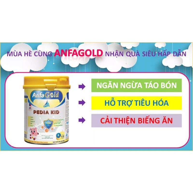 SỮA BỘT PEDIA KID ANFA GOLD 900g