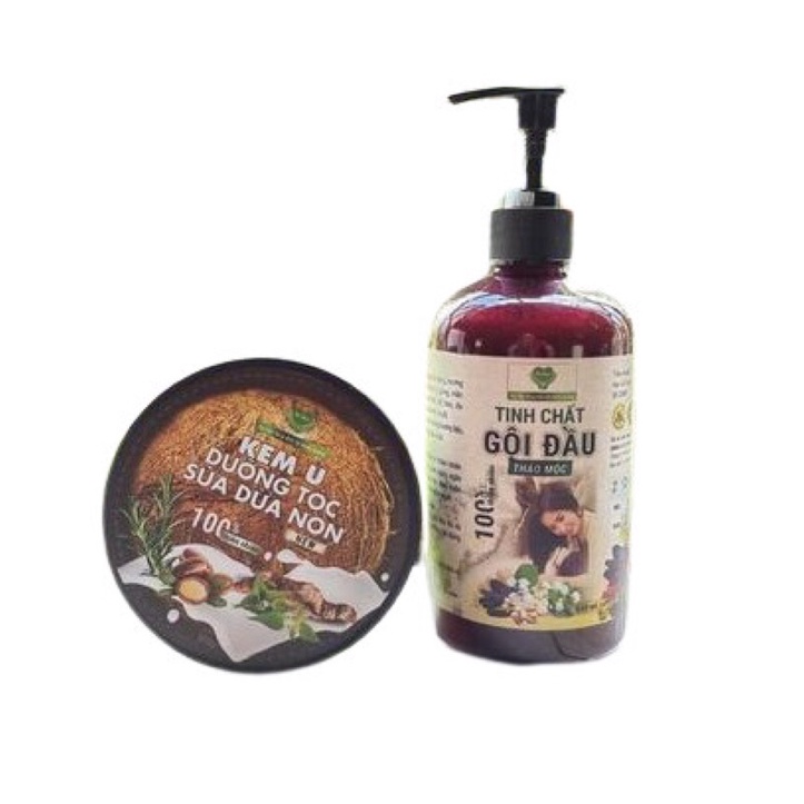 Bộ dầu gội dưỡng tóc siêu mượt thiên nhiên mẹ ken- dưỡng sinh