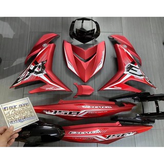 Dàn áo Ex 150 đỏ nhám tem