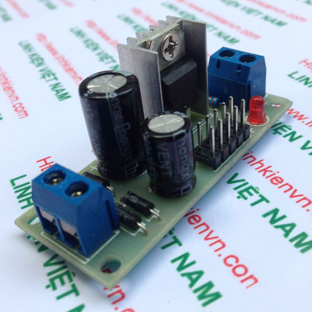 Module nguồn ổn áp 5V / Module nguồn 7805 / Module nguồn DC - S4H5