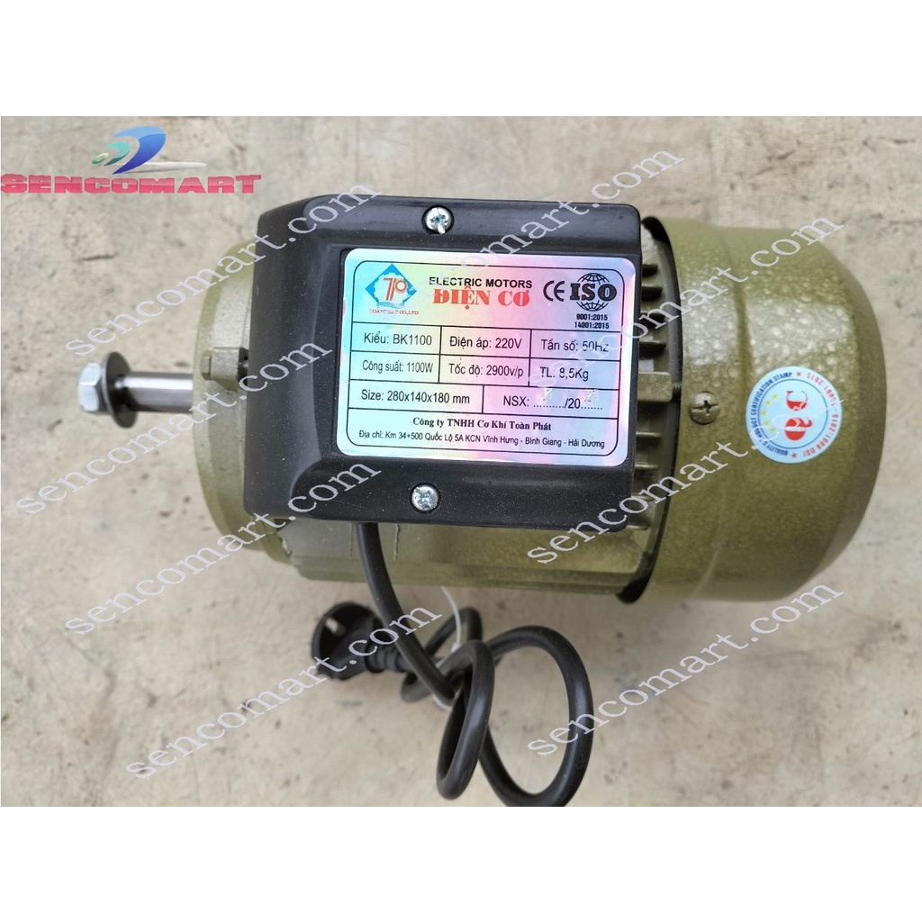Chuyên cung cấp MOTOR TOÀN PHÁT 1100W  2900v/p