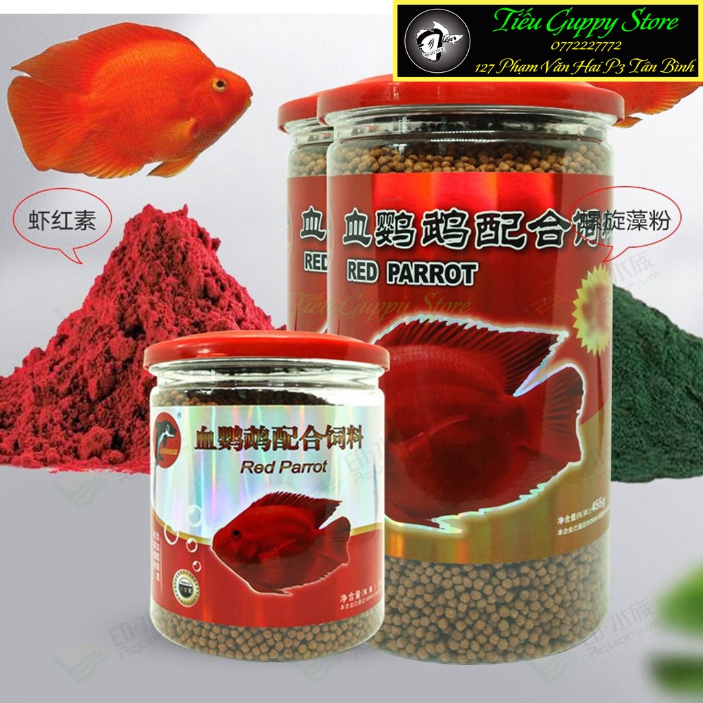 Cám Hồng Két Red Parrot - Thức Ăn Giúp Cá Két Tăng Màu
