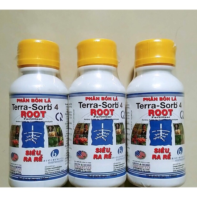 Phân bón lá siêu ra rễ Tera-Sorb 4 Root 100ml