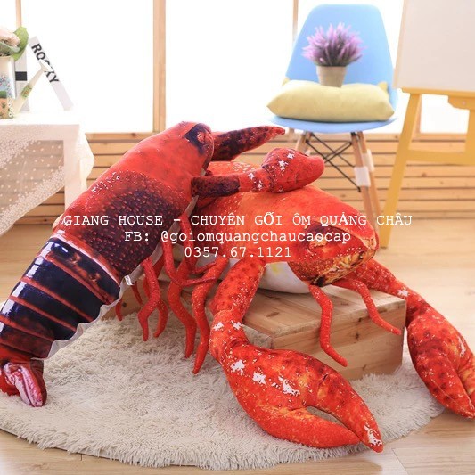 GỐI ÔM TÔM HÙM ALASKA