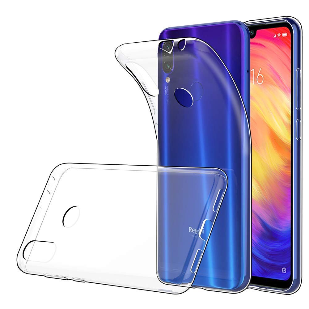 Ốp điện thoại từ silicon dẻo trong suốt cho Xiaomi Redmi Note 12 12s 13 11 11s 11T 10 10s A1 12C 10C 10A 9 9T 9s 8 7 K20 K30 Pro Pro+ Plus Max 5G
