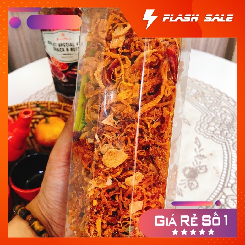 KHÔ HEO CHÁY TỎI 300G [THƠM NGON - THẤM VỊ] | BigBuy360 - bigbuy360.vn