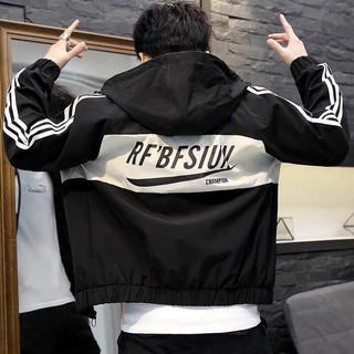 Áo Khoác KAKI Nam 2 Lớp Chất Cực Đẹp Phối Mũ MS01