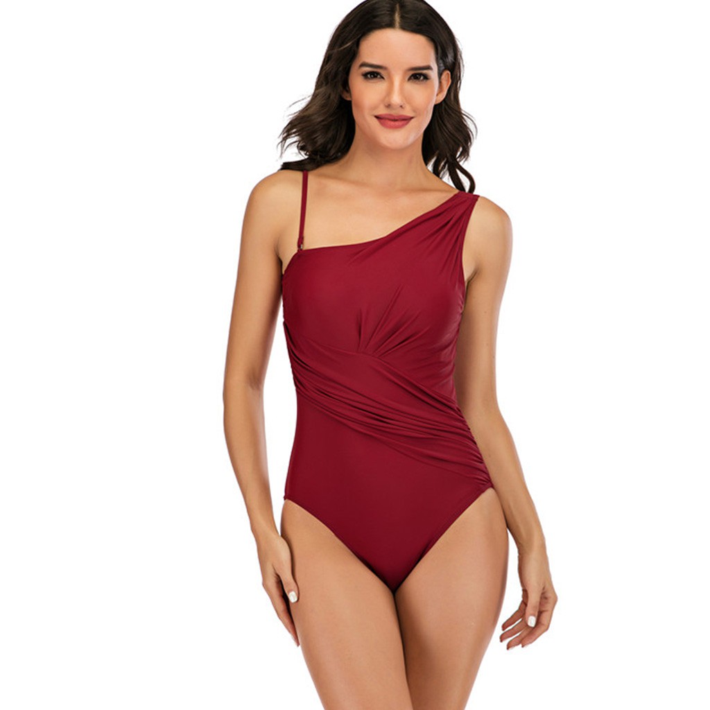 Women's Sexy One-Piece Solid  Bikini Swimwear Swimsuit Beachwear Bikini Set | BigBuy360 - bigbuy360.vn