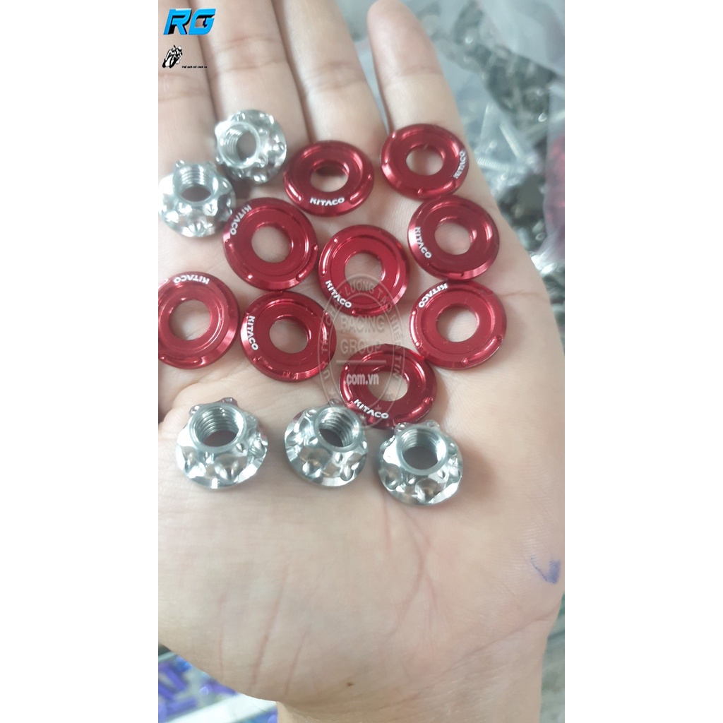 Combo 1 Tán Và 1 Long Đền Size 6ly Và 8ly