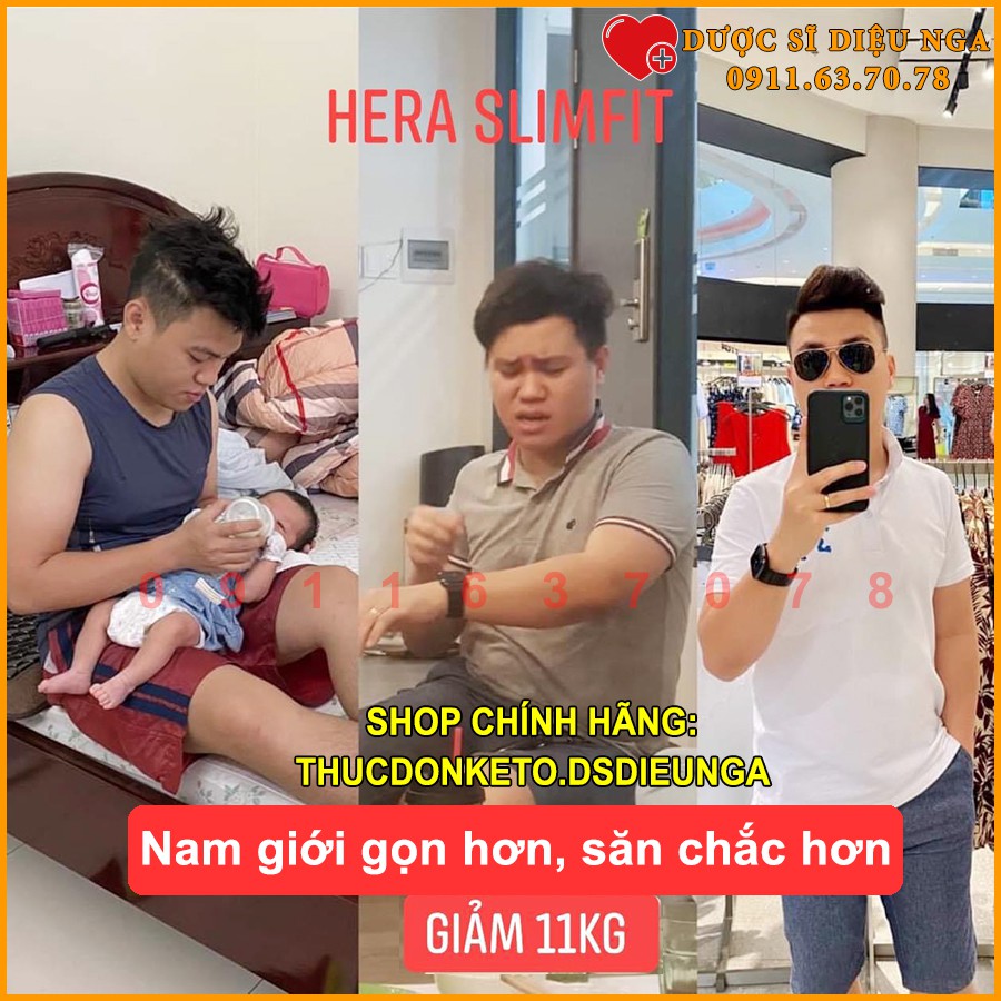Hàng hot -  Hera Slimfit 500g [Chính Hãng] - Bữa ăn KETO GIẢM CÂN CAO CẤP CHÂU ÂU - Giảm cân tại nhà, nhanh, an toàn | BigBuy360 - bigbuy360.vn
