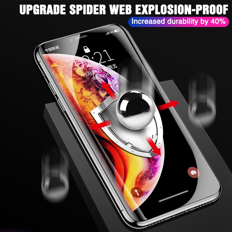 Set 2 Phim Hydrogel Mềm Dán Màn Hình Điện Thoại IPhone 13 12 11 Pro Max XR XS Max 7 8 Plus Kèm Phụ Kiện