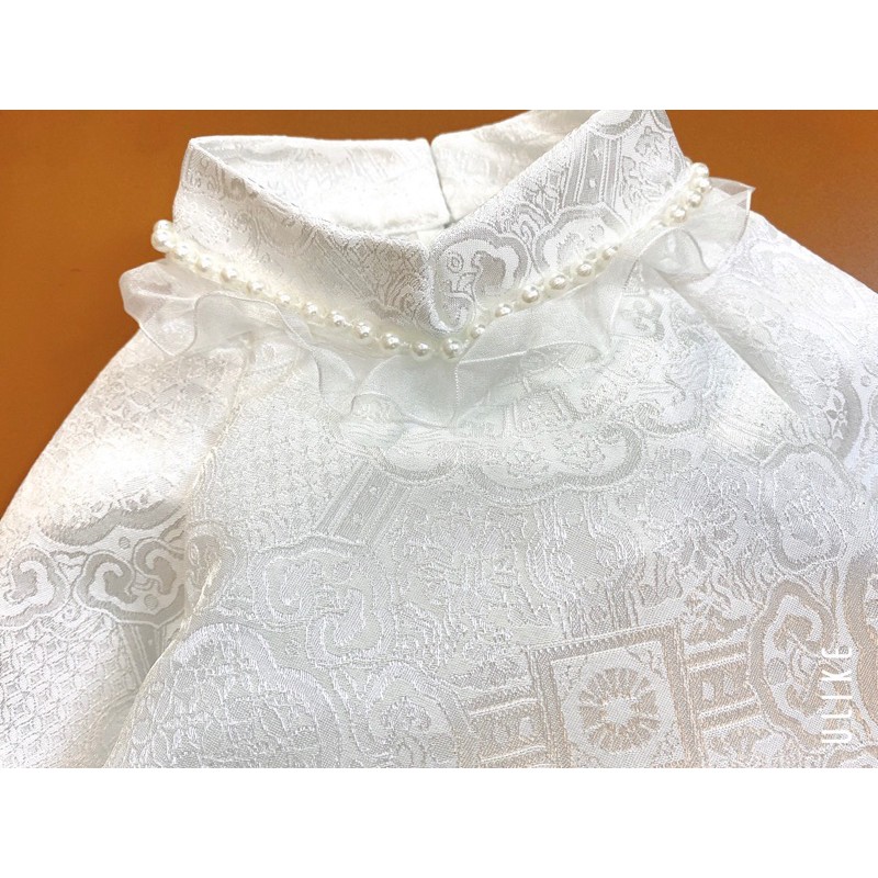Áo dài thiên nga trắng - RABBITSHOP