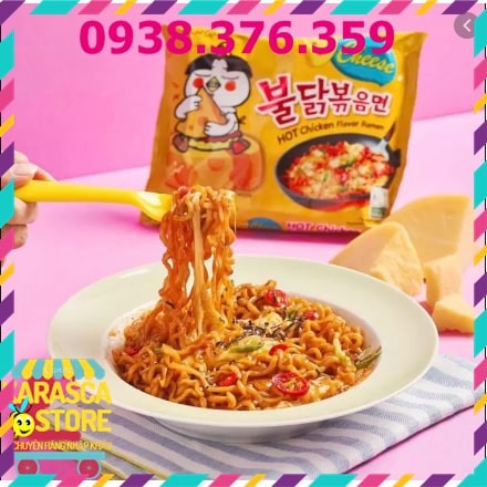 Mì Cay Hàn Quốc,Mì Cay Samyang Vị Phô Mai Lốc 5 Gói 140Gr | BigBuy360 - bigbuy360.vn