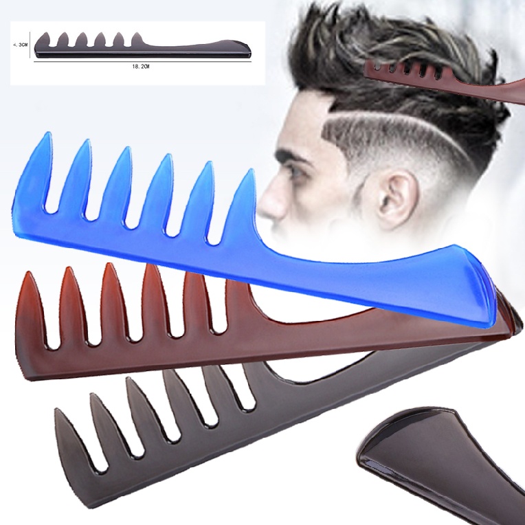 [Hàng mới về] Lược răng thưa sử dụng ở salon tiệm làm tóc nam