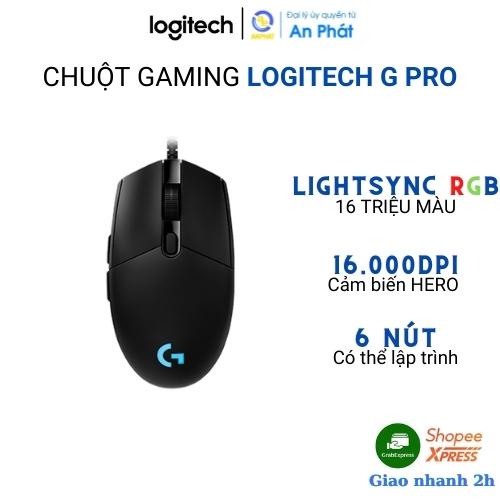 Chuột Logitech G-Pro Hero RGB Gaming - Chính hãng BH 24 tháng