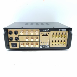 Amply WXF BT-9999 12V/220V - Audio Blutooth (Đen)