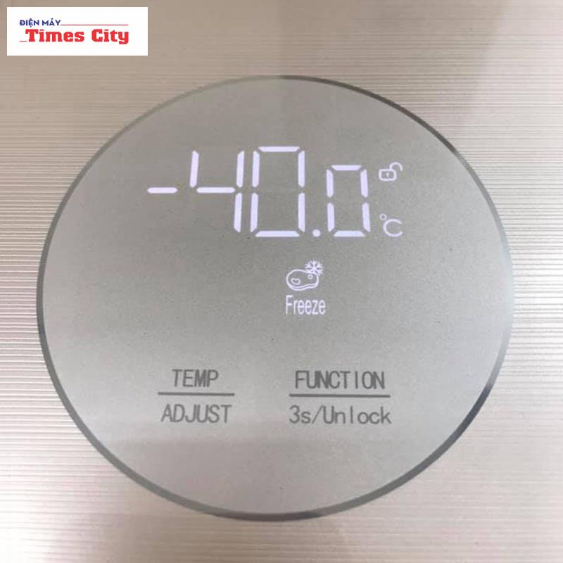 Tủ đông 100 lít , tủ đông mini Sanden Nhật SNQ-0105+ chống tuyết 80% model cao cấp 2021