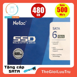 Ổ cứng ssd netac 480gb 256gb 128gb sata iii 2.5 inh