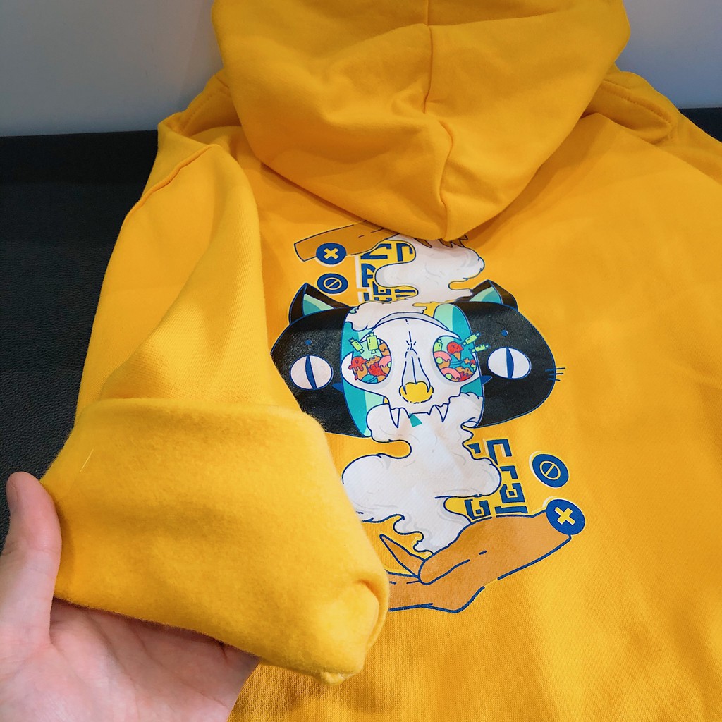 Áo Khoác Hoodie CAT Unisex