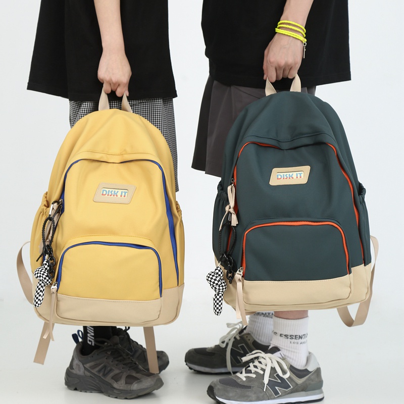 Ba lô PRETTYZYS sức chứa lớn 15.6inch phong cách Hàn Quốc ulzzang 2022 dành cho học sinh sinh viên