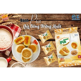 Bánh pía chà bông trứng muối Tân Huê Viên