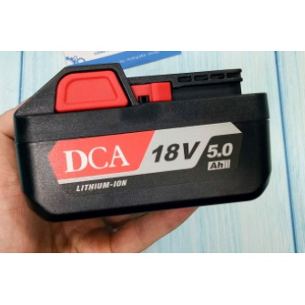 Pin lithium vuông 18V/5.0Ah DCA (Cái)