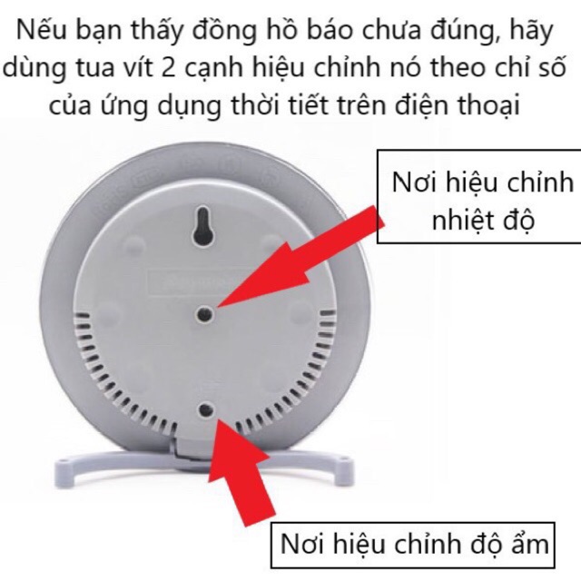 Nhiệt Ẩm Kế Cơ Học Thermometer TH101B - Thiết Bị Chuyên Dụng Để Đo Độ Ẩm Và Nhiệt Độ - Hàng Chất Lượng Cao