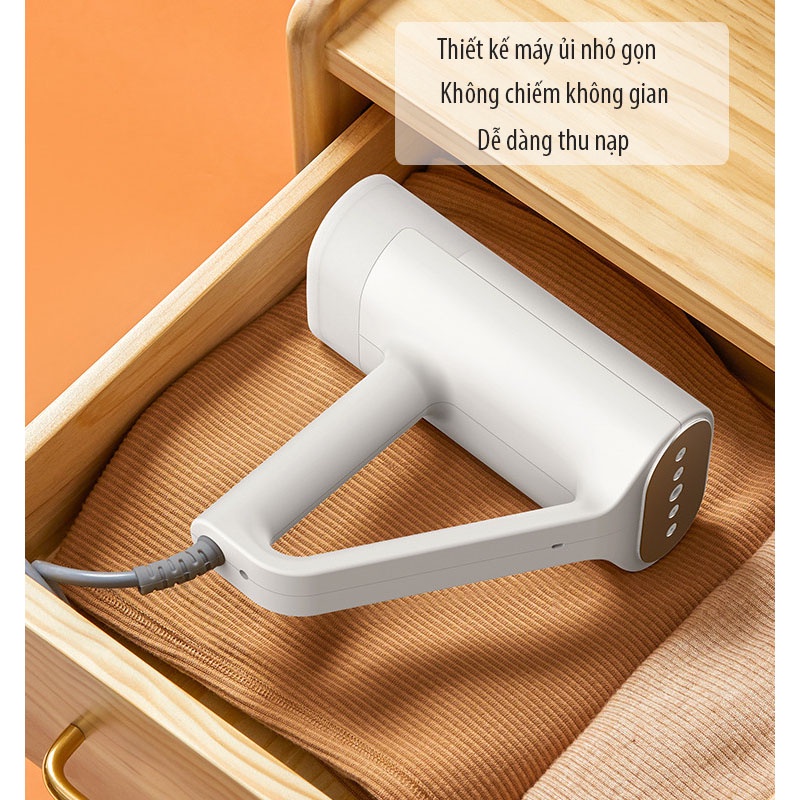 Bàn Là Hơi Nước Cầm Tay Derma HS100 - Bàn Ủi Hơi Nước Công Suất 1000W VT168