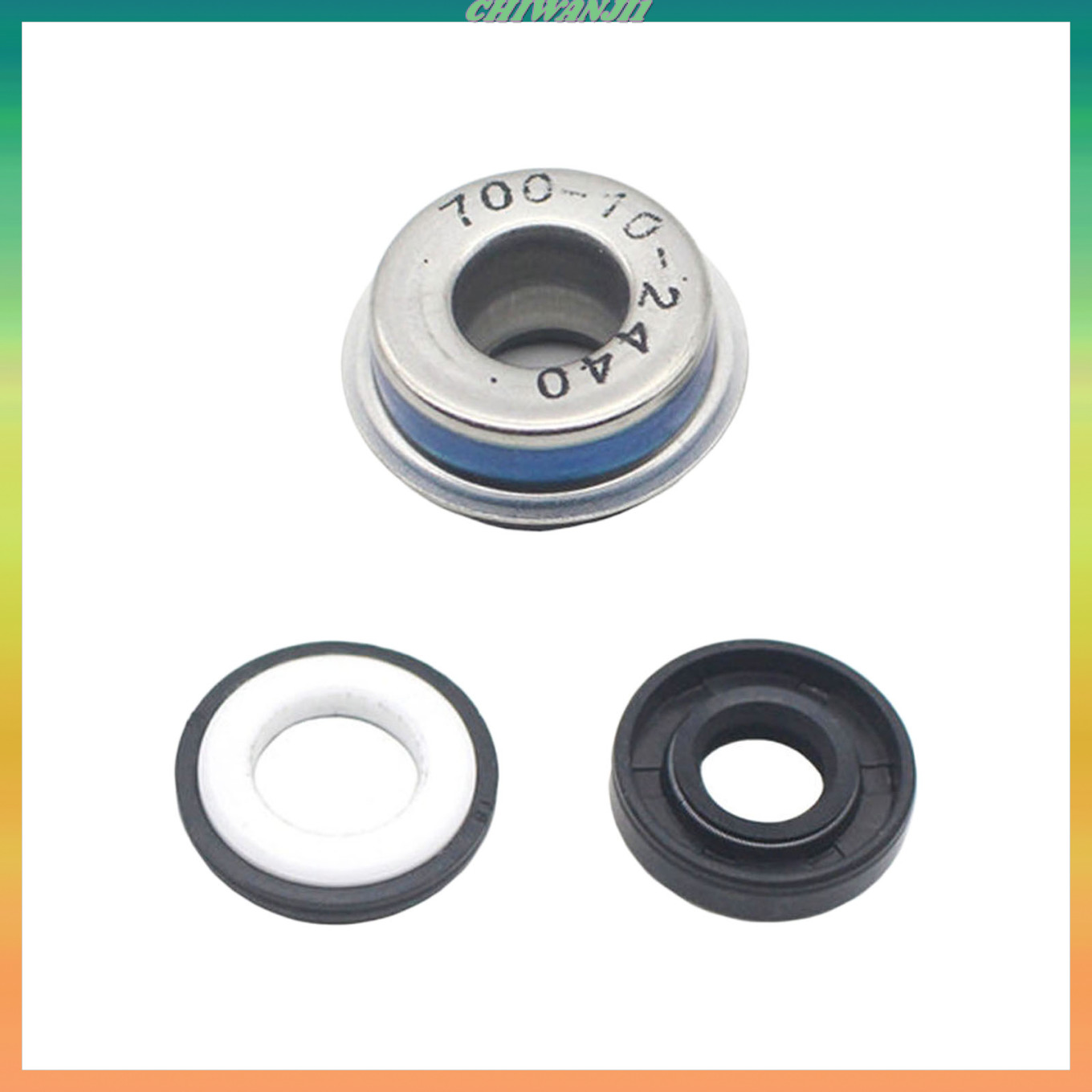 [CHIWANJI1]3x Water Pump Seal Spare Parts for Suzuki GSXR750X 1996 1997 1998 1999