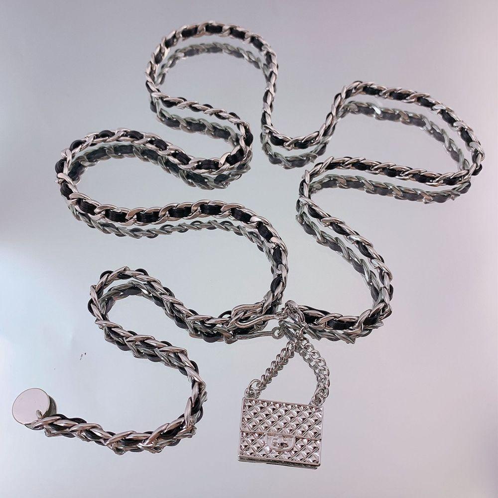 Thắt Lưng Dây Xích Nhỏ Thiết Kế Độc Đáo Dễ Phối Đồ