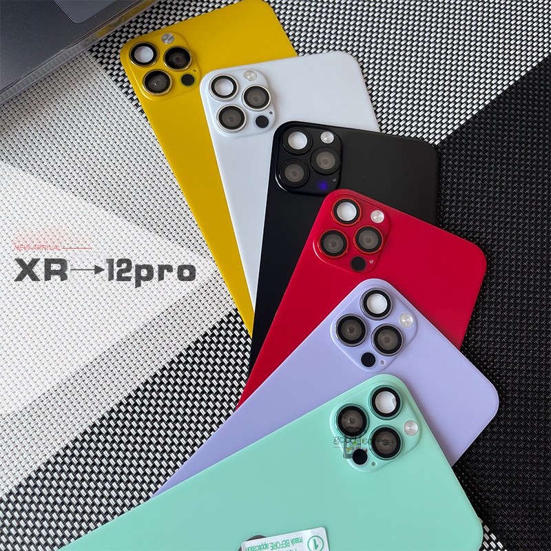 Tấm dán phim mặt sau cho iPhone X XS MAX XR Giây Thay đổi 11 PRO MAX 12 pro 13 Miếng dán ống kính đã sửa đổi Vỏ máy ảnh Vỏ hợp