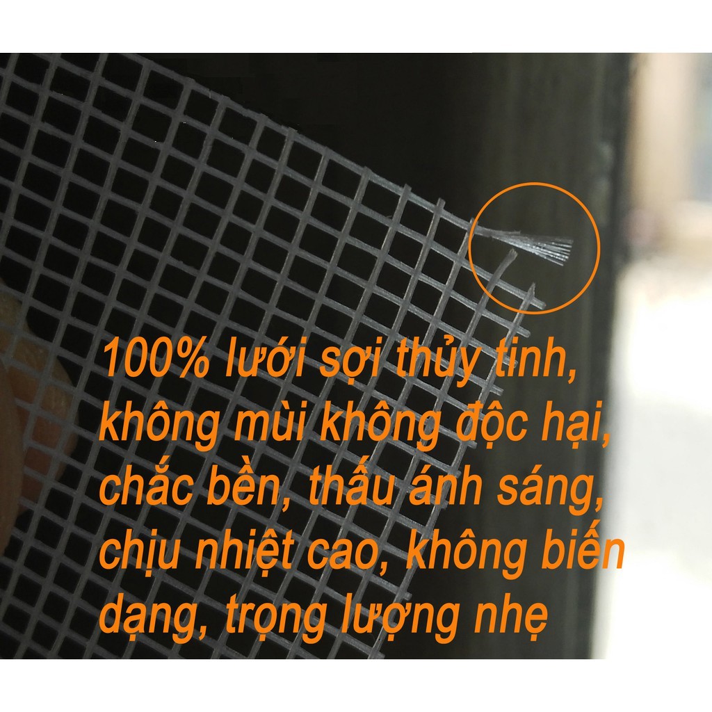 Lưới chống muỗi lưới sợi thủy tinh chống côn trùng chống bụi