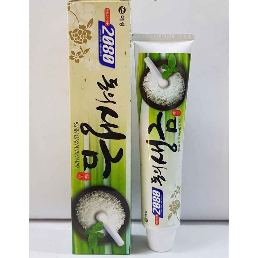 Kem đánh răng 2080 muối 120g Hàn quốc 8801046886366