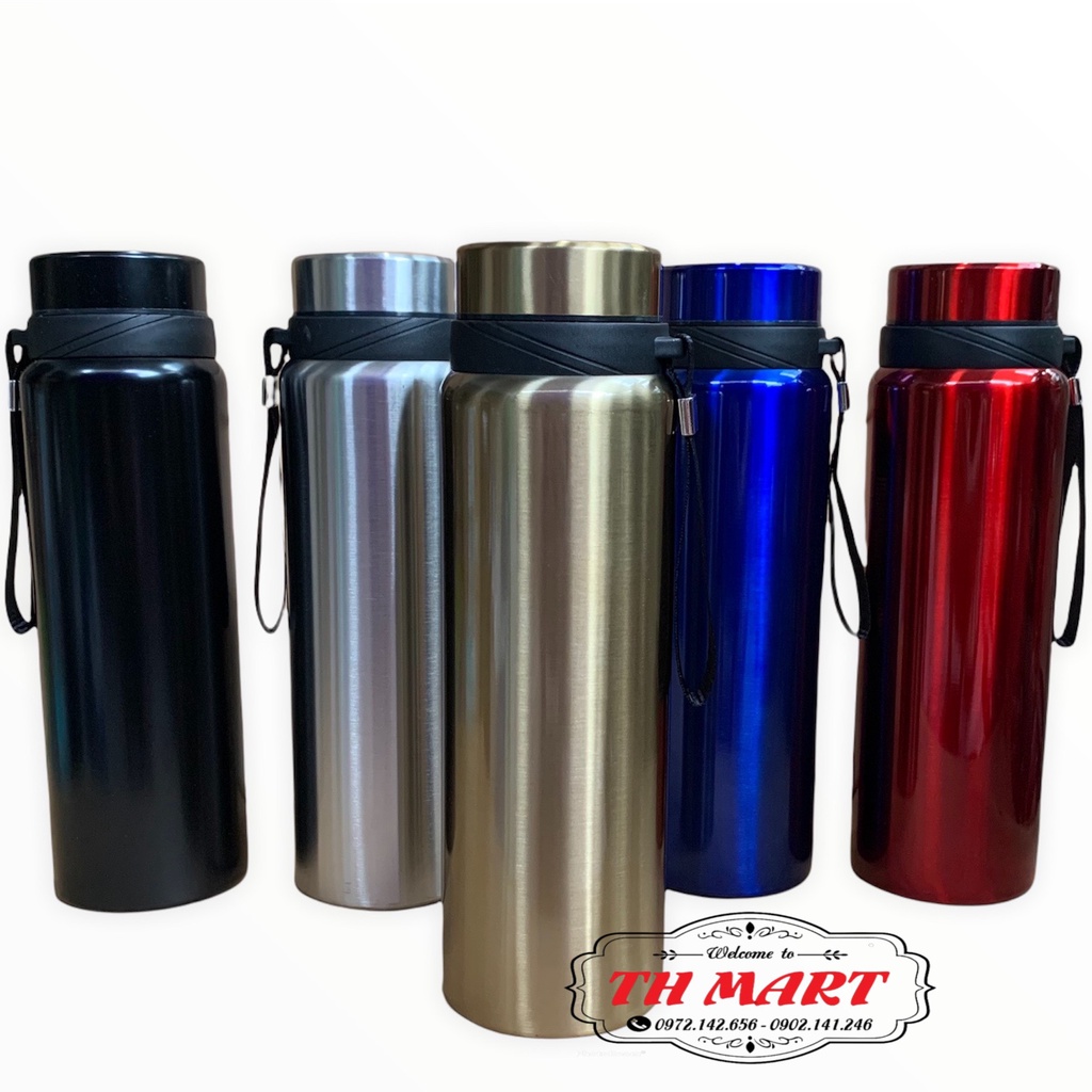 Bình Giữ Nhiệt BOTTLE SPORT inox 316 Giữ Lạnh 24h Dung Tích 800ml - 1000ml