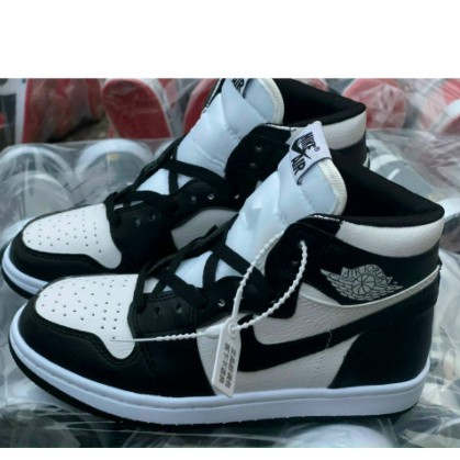 Giày JORDAN 1 PANDA Cổ Cao,Giày Thể Thao JORDAN Hàng Full Box