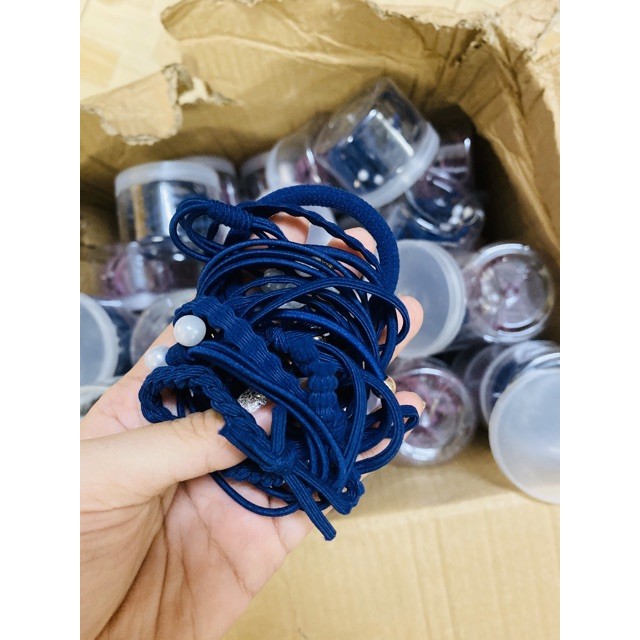 Set Dây Cột Tóc Nhiều Mẫu Chum Buộc Tóc Hàn Quốc Dễ Thương
