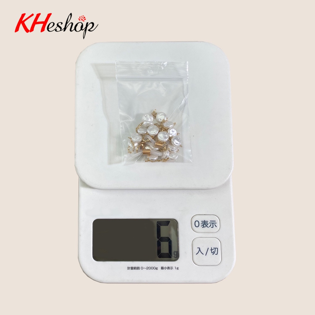 Dây Chuỗi hạt Ngọc 8*3mm đeo kính, khẩu trang siêu tiện lợi, Phong cách Retro cổ đại, mã Y6028