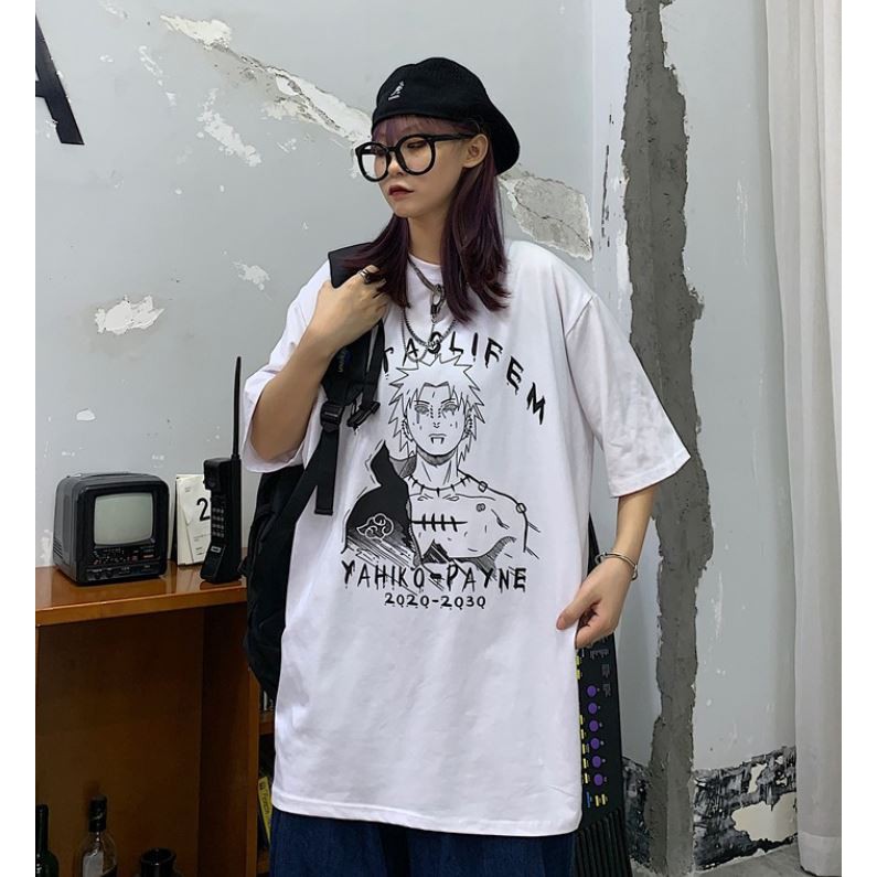 ÁO THUN, ÁO PHÔNG TAY LỠ UNISEX FORM RỘNG OVERSIZE ANIME M78