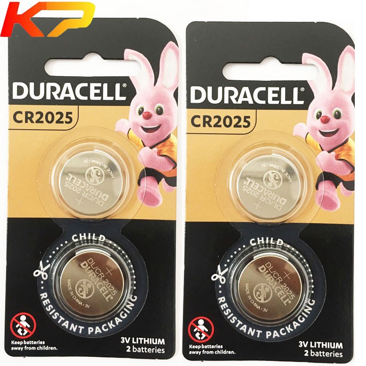 4 viên Pin Duracell CR2025