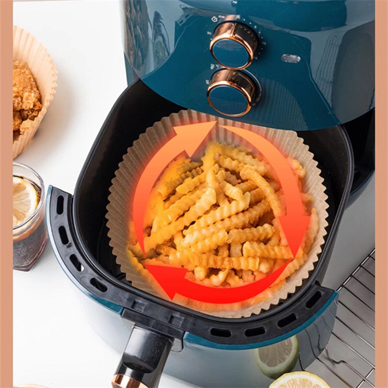 Bộ 50 Giấy Silicone Cấp Thực Phẩm Thấm Dầu Tiện Dụng Nướng Bbq