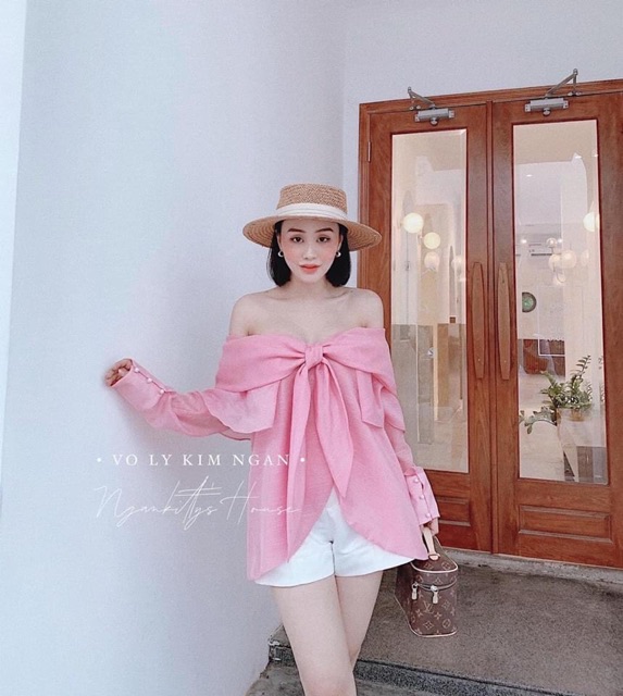 ❤️SÉT ÁO TRỄ VAI NƠ+ QUẦN #205k