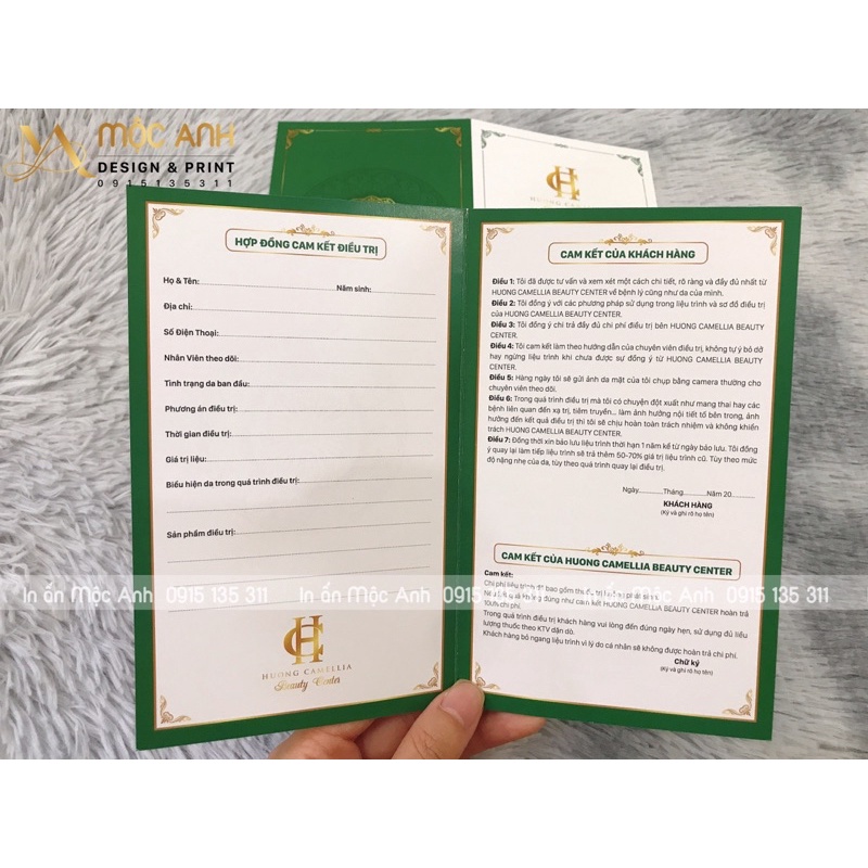 Hợp đồng điều trị da