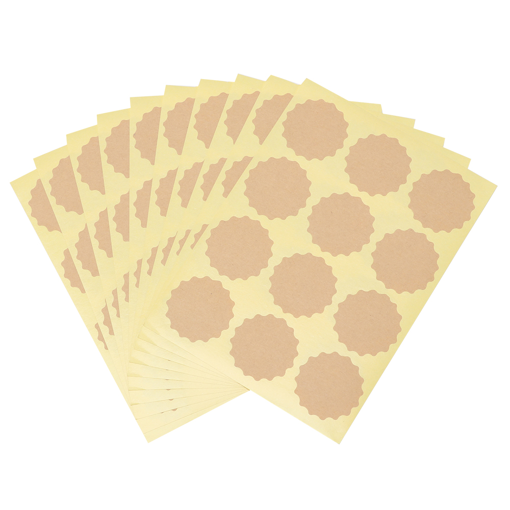 Set 60 / 120 Nhãn Dán Trang Trí Bánh Sáng Tạo