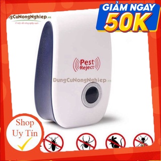 Máy Xua Đuổi Chuột, Đuổi Côn Trùng Bằng Sóng Siêu Âm Pest Reject