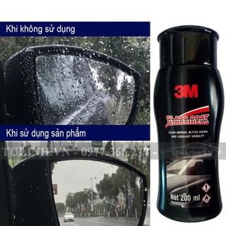 Dung dịch chống bám nước kính xe 3M 08889